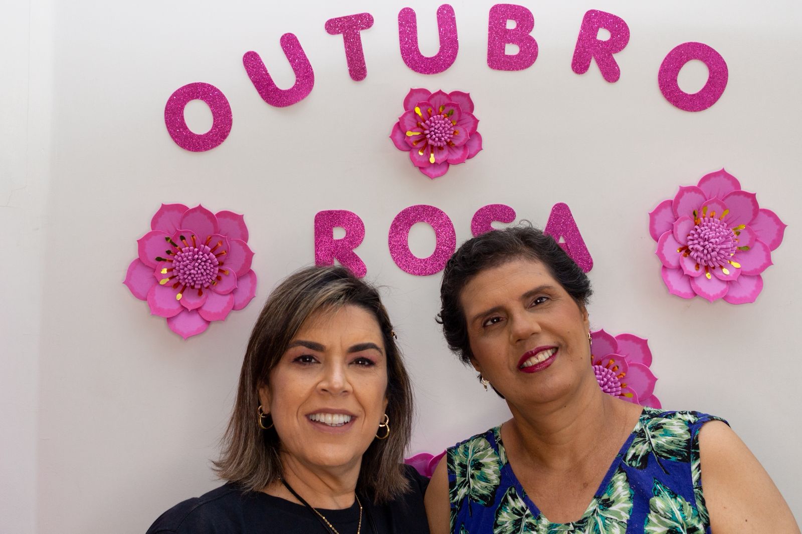 Abraço e acolhimento durante uma edição da ação